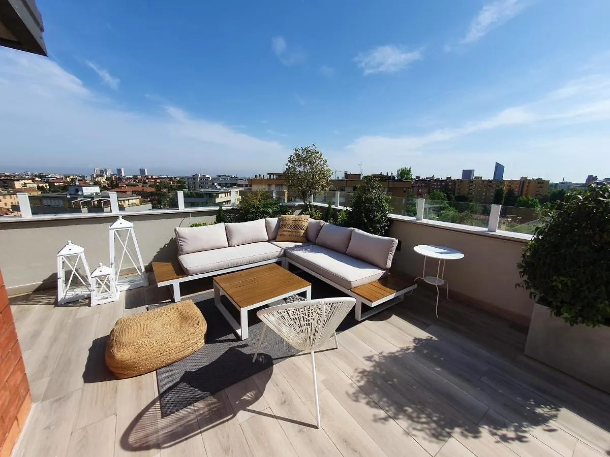 Ferienwohnung Penthouse F8 - Panoramic Terrace, View Two Towers Bologna